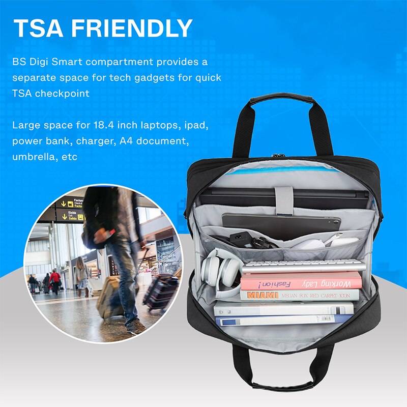 BAGSMART 17.3 Inch Laptop Bag