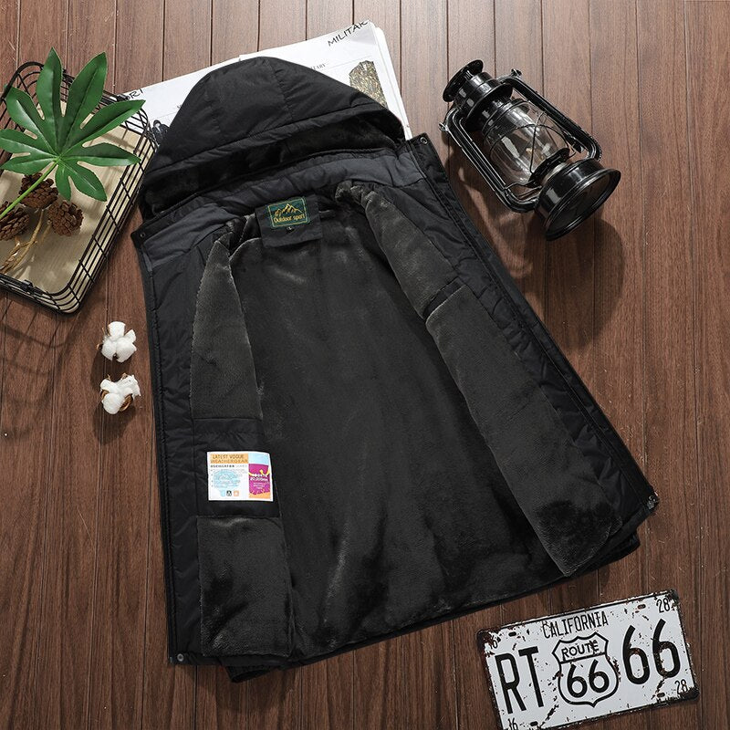 Plus Size Winter Waterproof Jacket