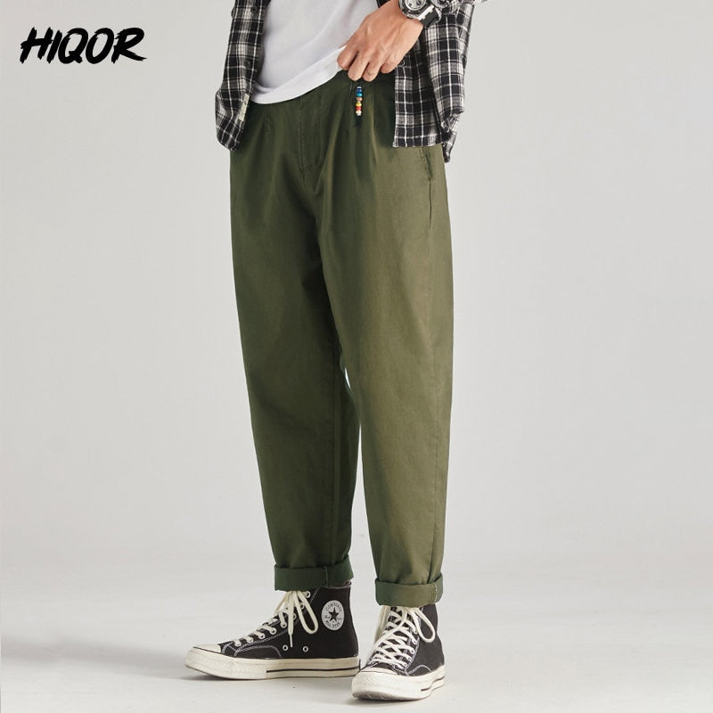 Loose Fit Japanese Trousers