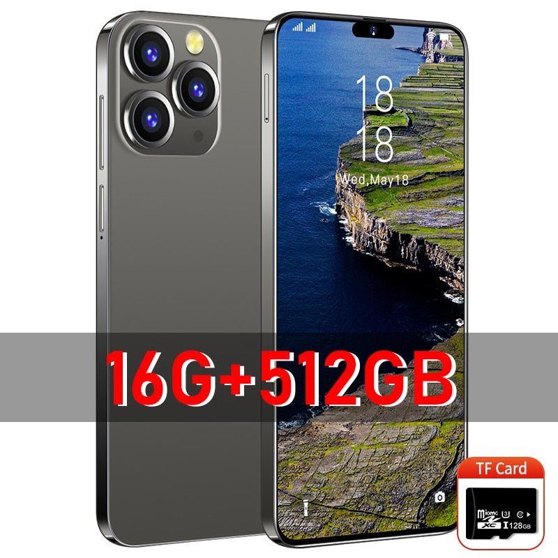 4proMax Smartphones 6.7inch Screen