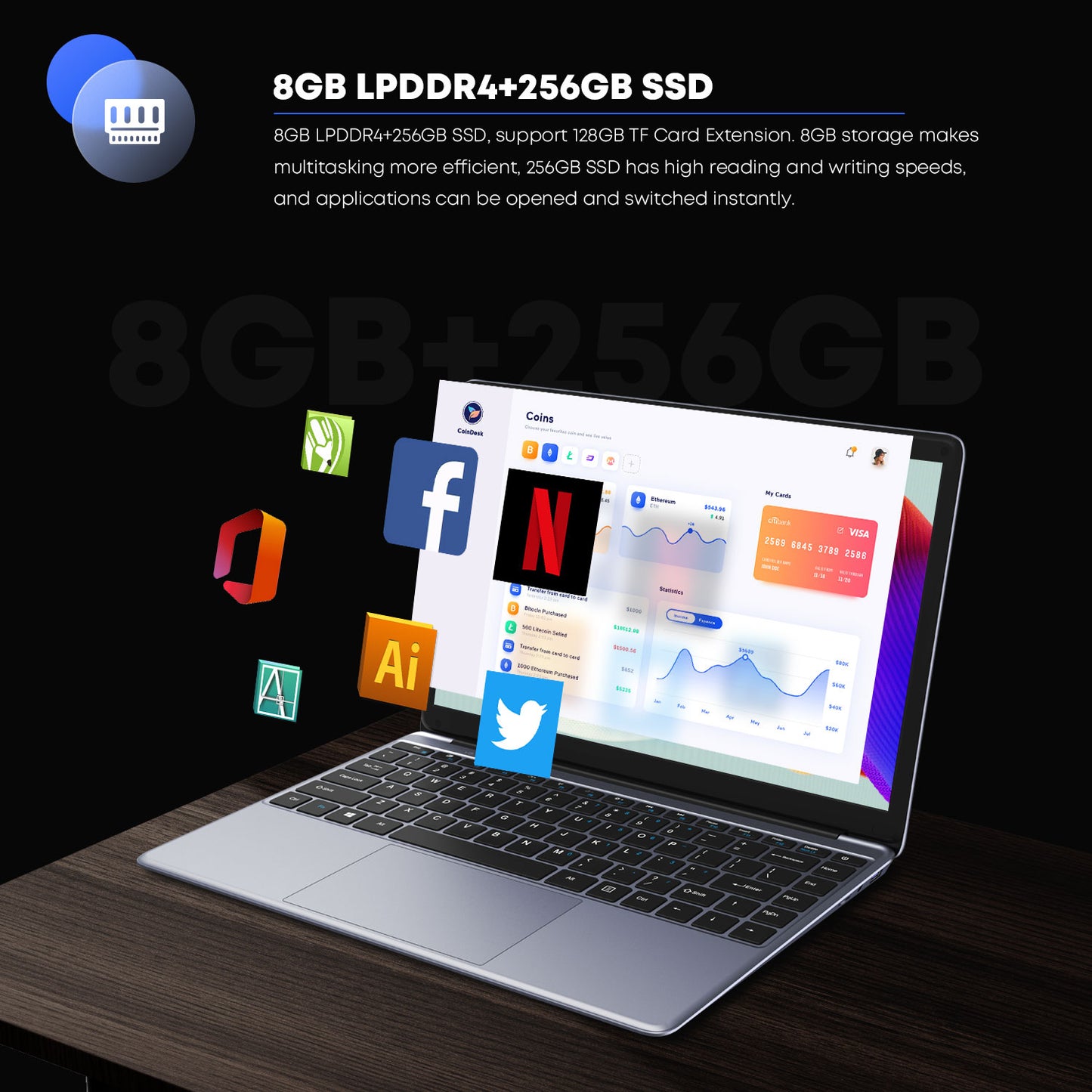 CHUWI Windows 11 HeroBook Pro
