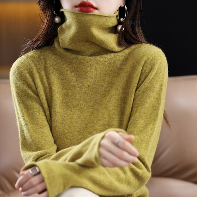 High Pullover Cashmere Sweater