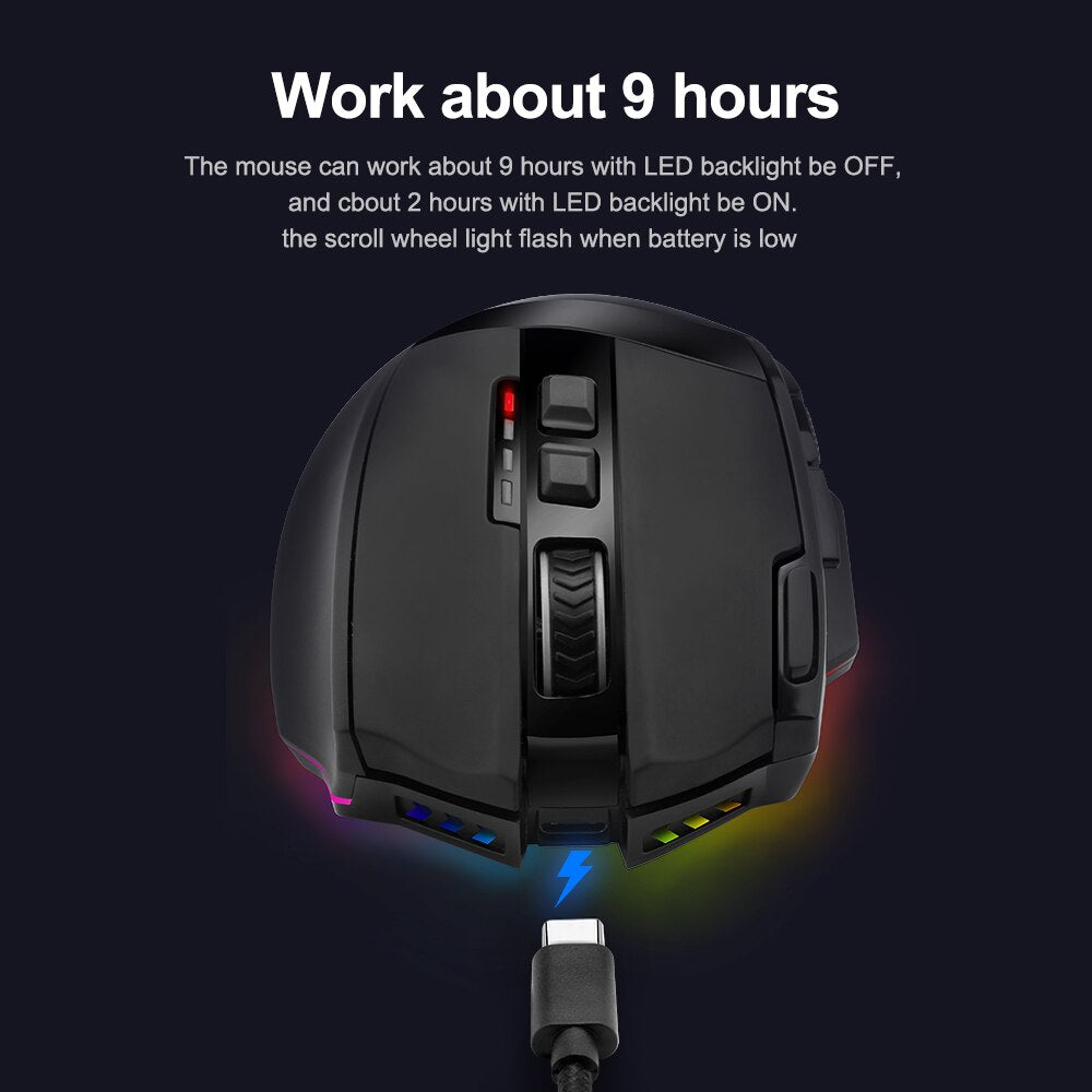REDRAGON Sniper Pro Wireless Gaming Mouse