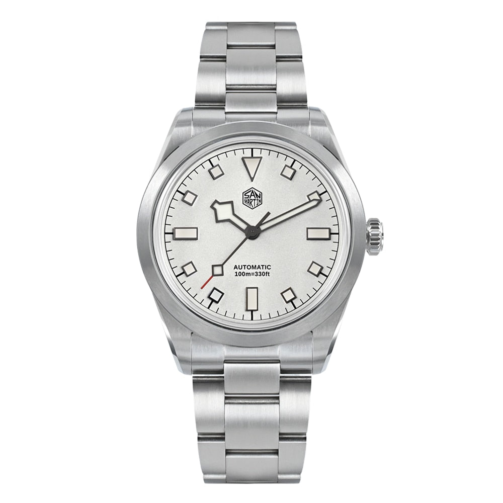 San Martin 38mm Vintage Dial Watch