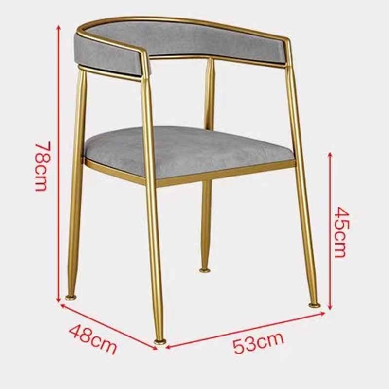 Nordic Gold Legged Dining Table