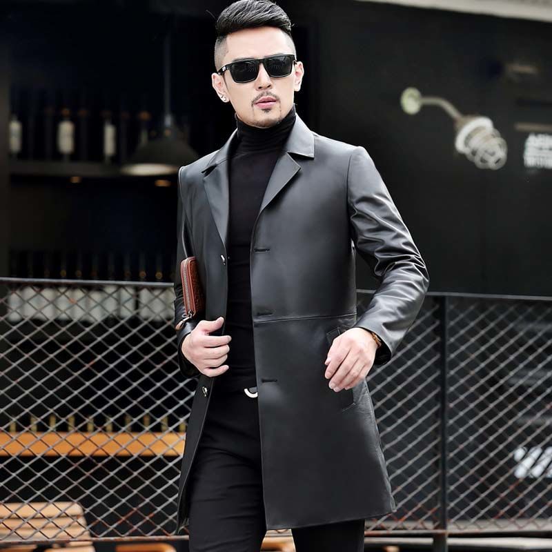 Real Sheepskin Leather Jacket