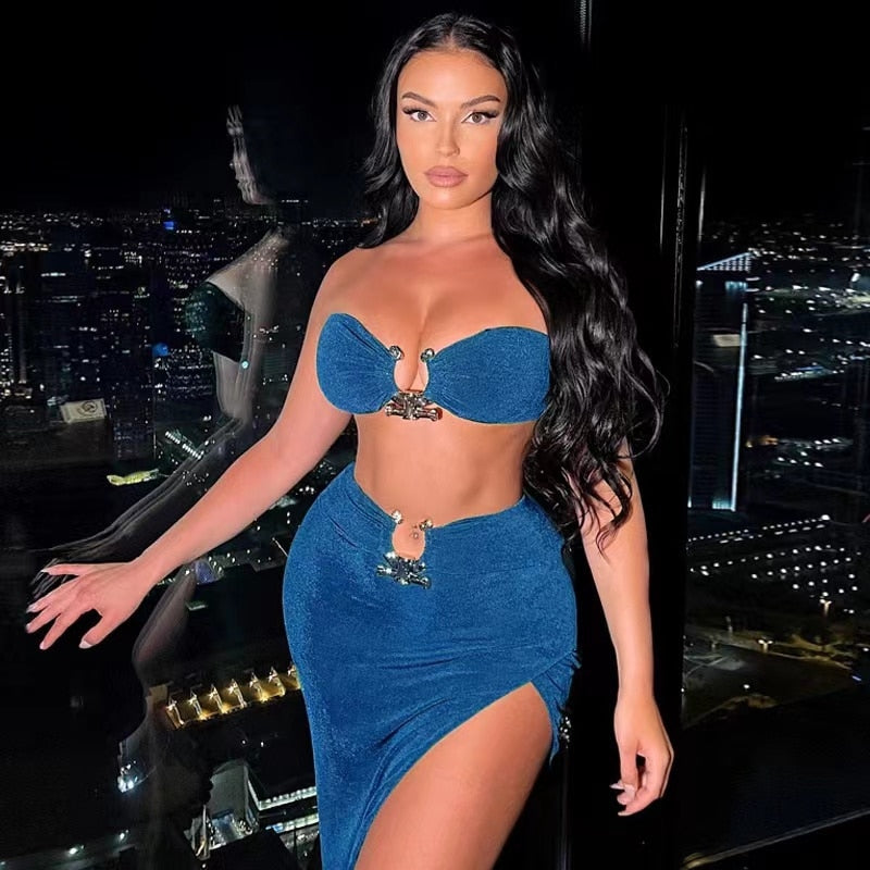 Sexy Two Piece Dress