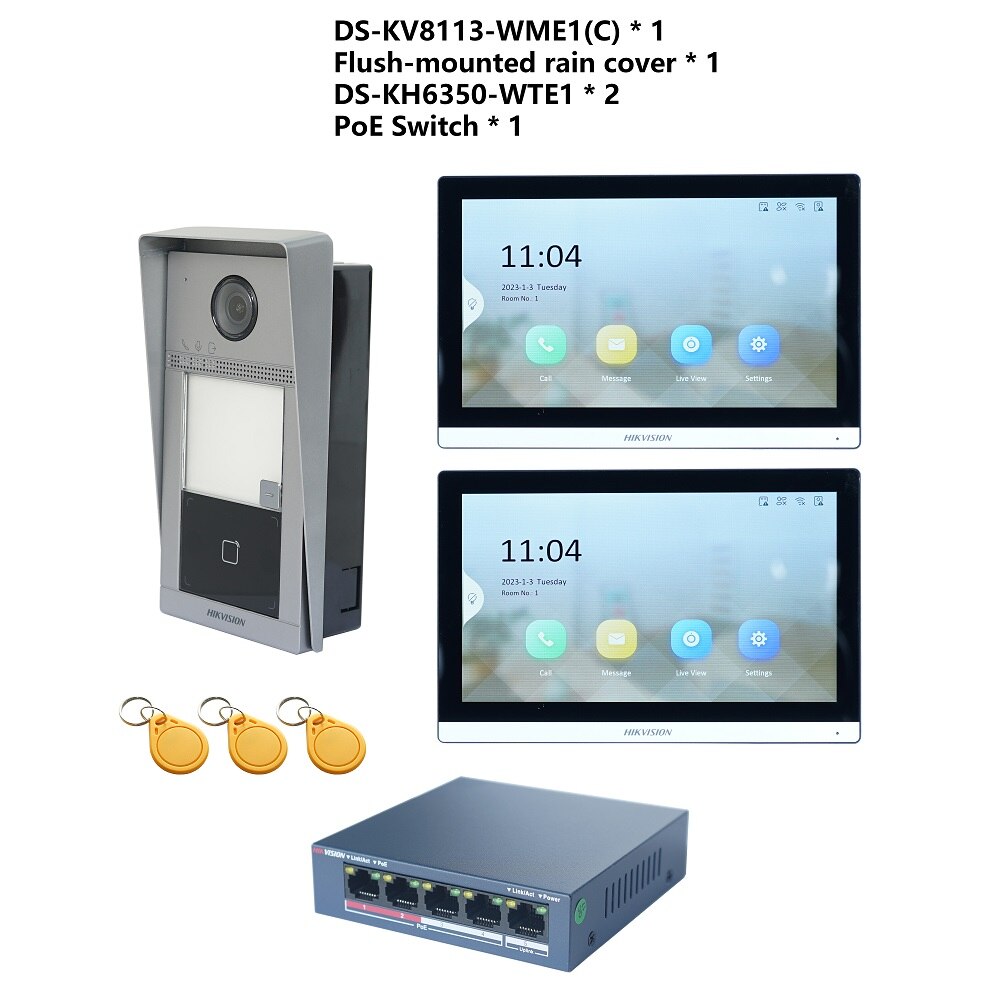HIKVISION Original Multi-language Video Intercom