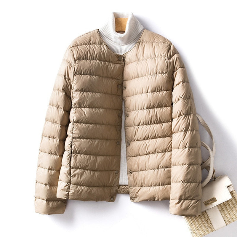 Duck Down O-Neck Jacket