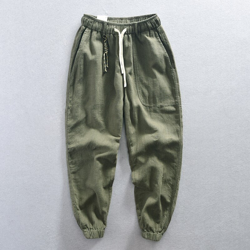 Loose Linen Casual Pants