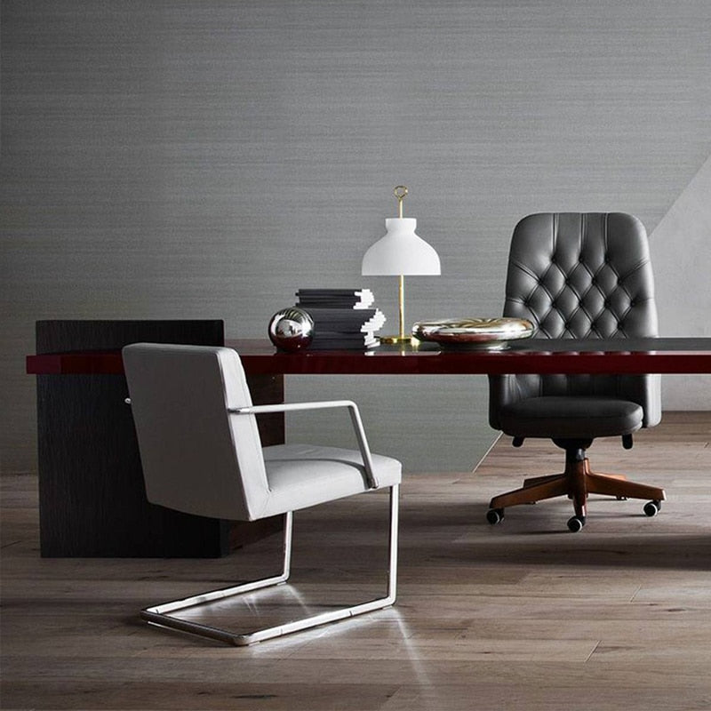 Minimalist Italian Solid Wood Desk