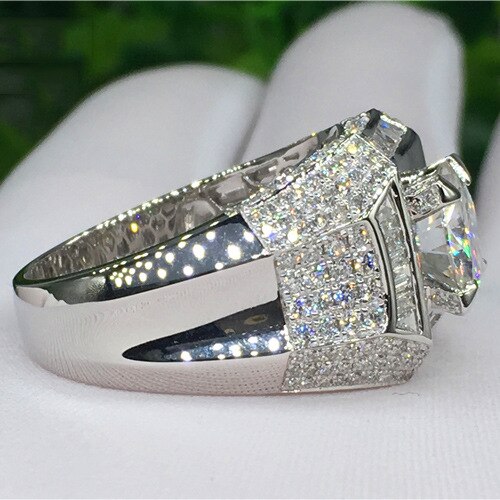 14K 3 Carat Gold Diamond Ring