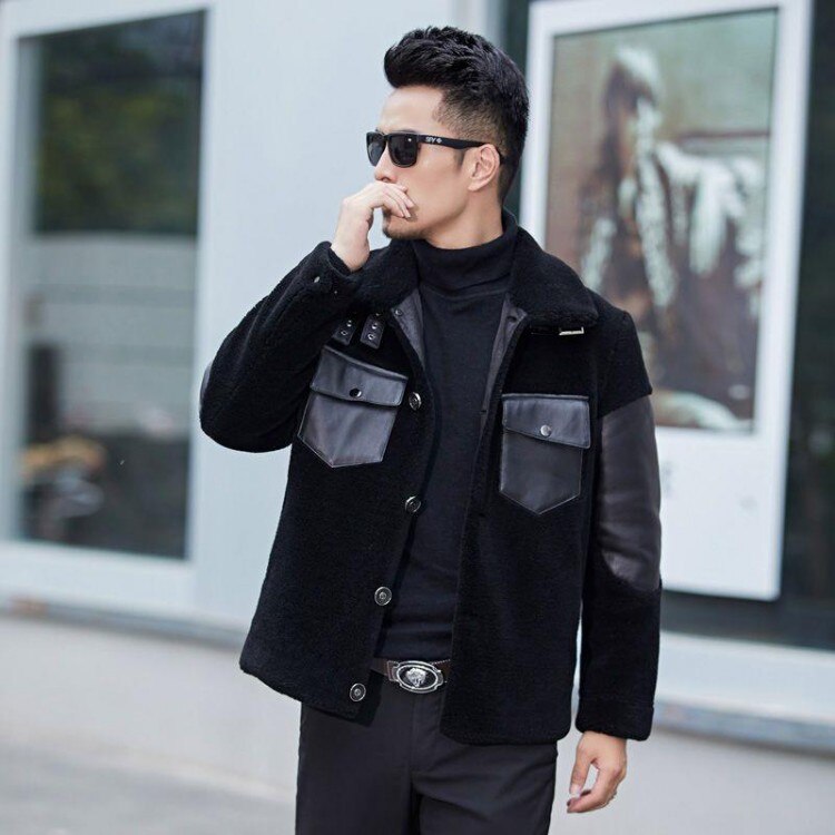 Patchwork Real Fur Jacket