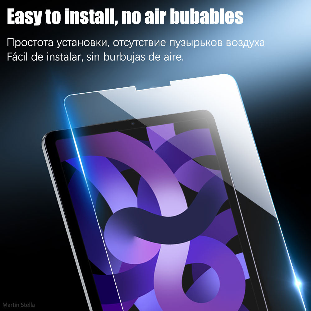 2 Piece Tempered Glass Screen Protector For iPad