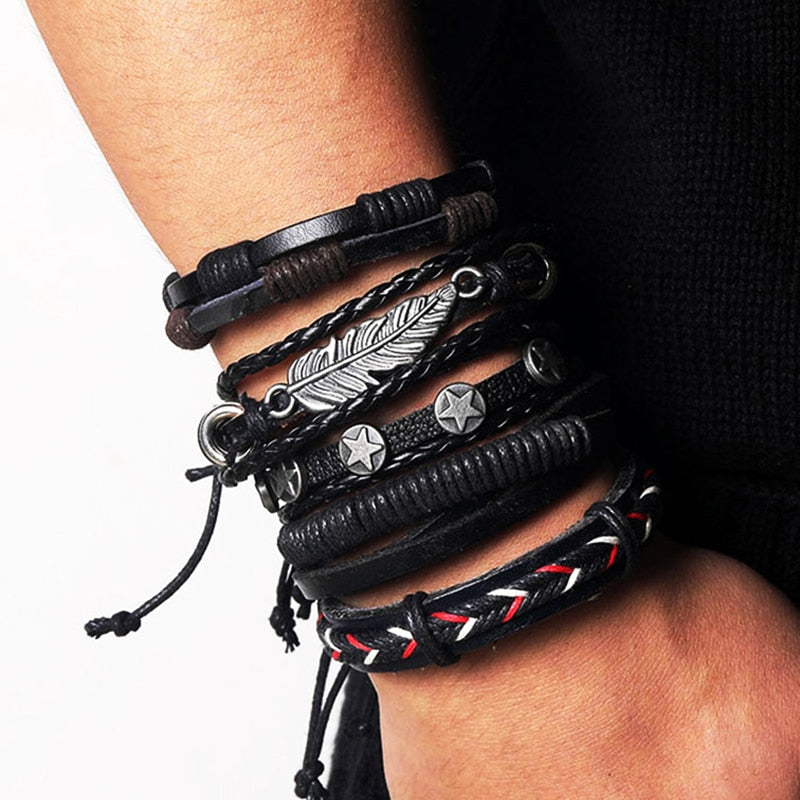 IFMIA Vintage Leather Bracelet