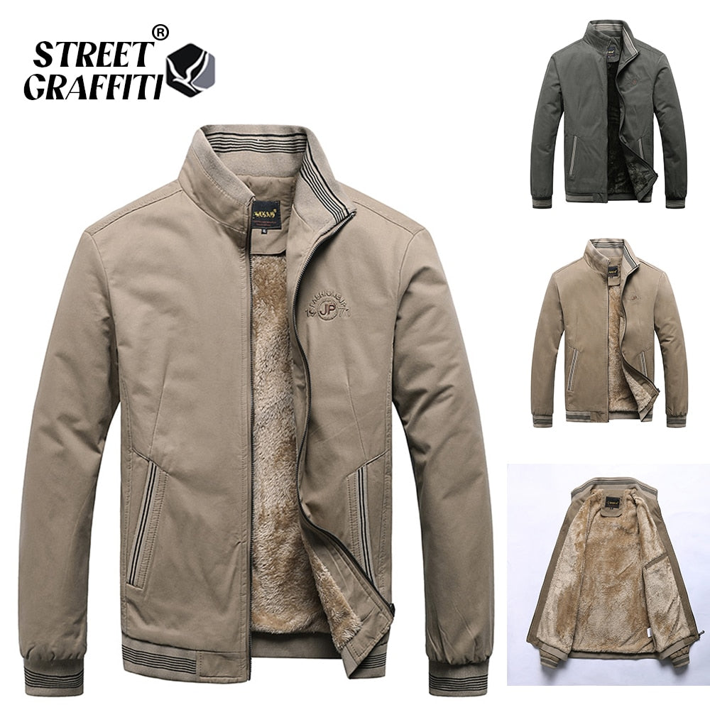 Cotton Chaqueta Casual Jacket