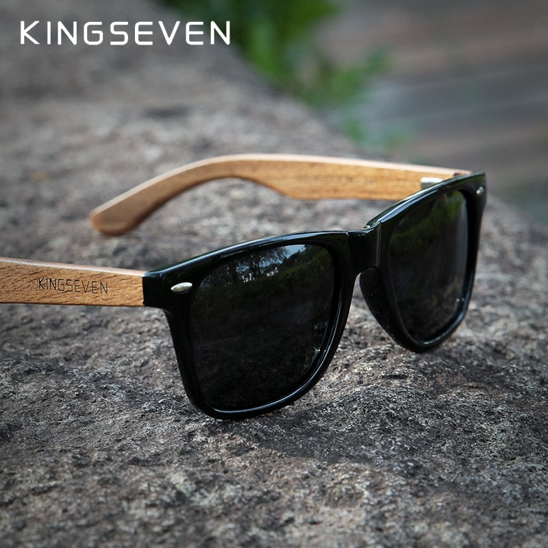 KINGSEVEN Wooden Sunglasses