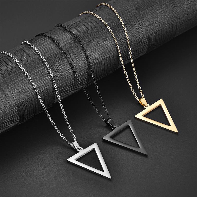Triangle Pendant Necklace