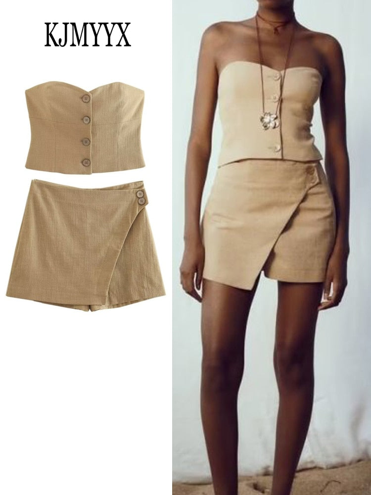 KJMTTX 2 Piece Shorts Set