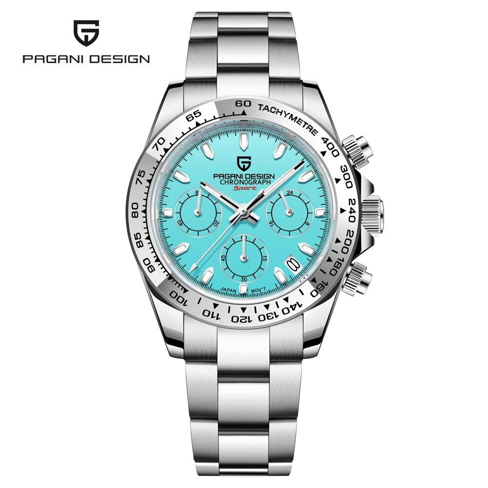 PAGANI Bezel Quartz Wristwatch