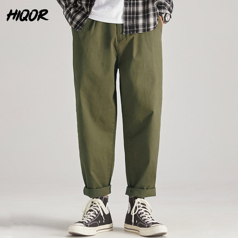 Loose Fit Japanese Trousers