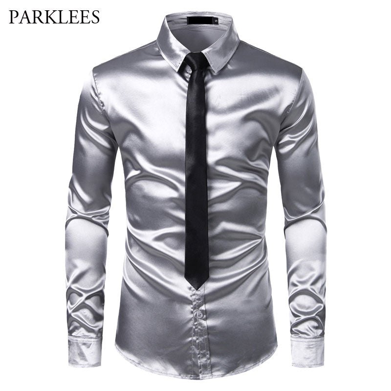 RS Silver Silk Shirt