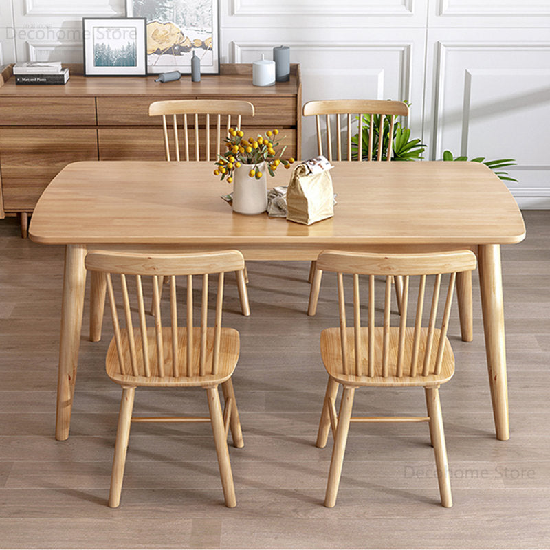 Japanese Apartment Dining Table Set