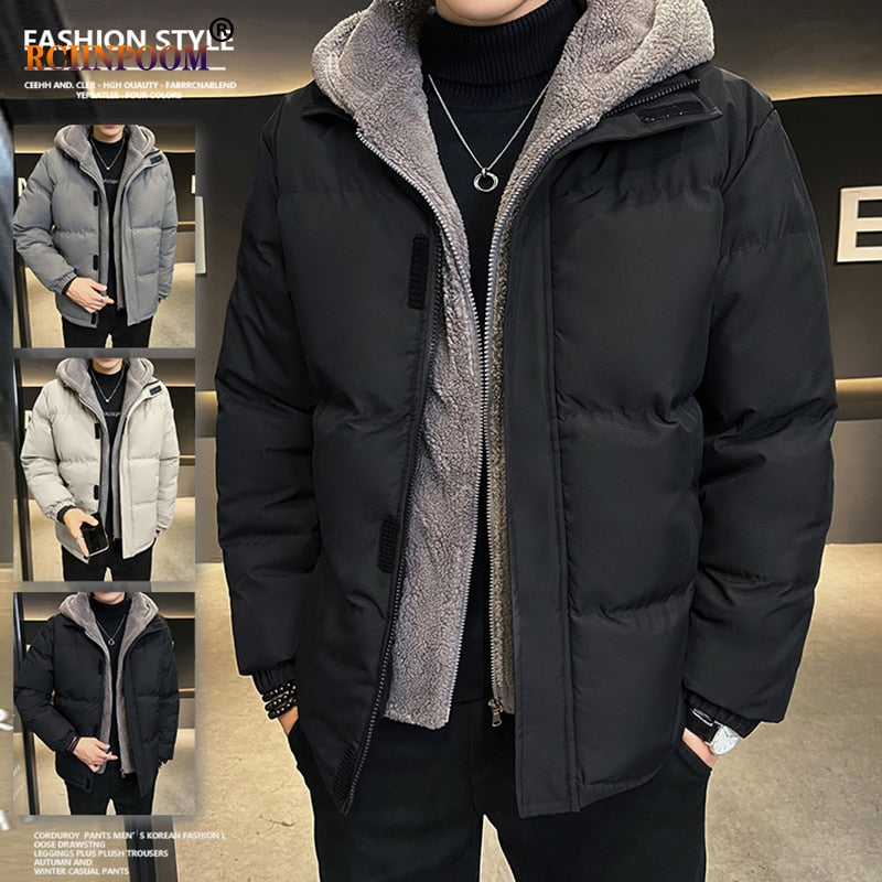 Thickened Hooded Jacket
