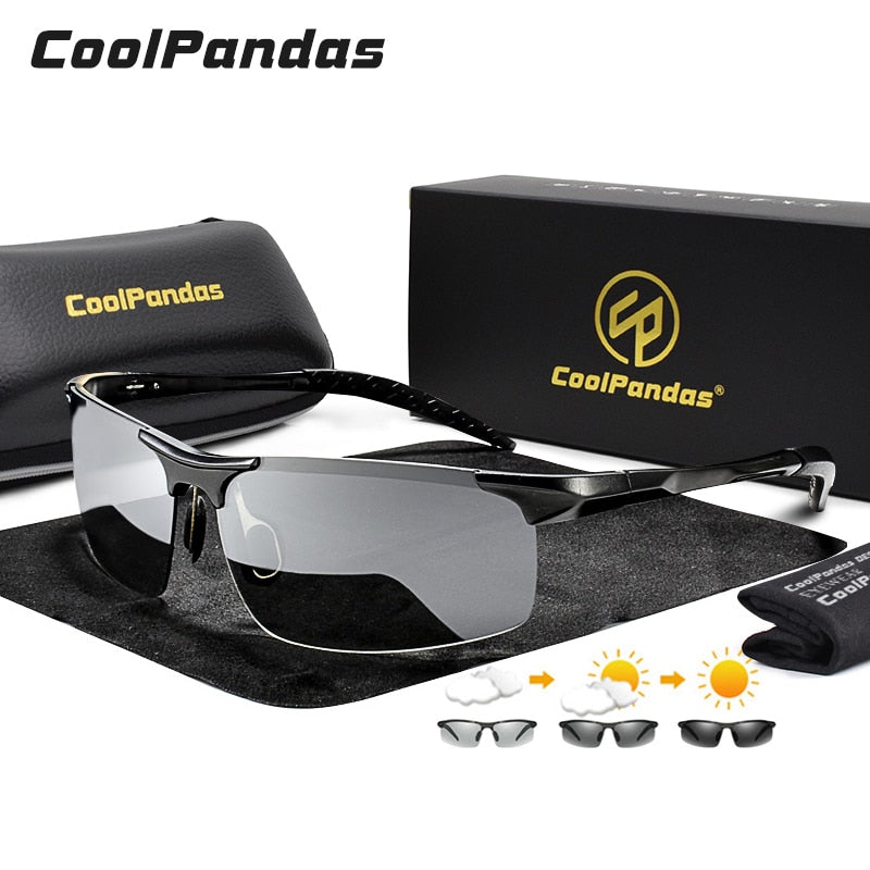 COOLPANDAS Rimless Sunglasses