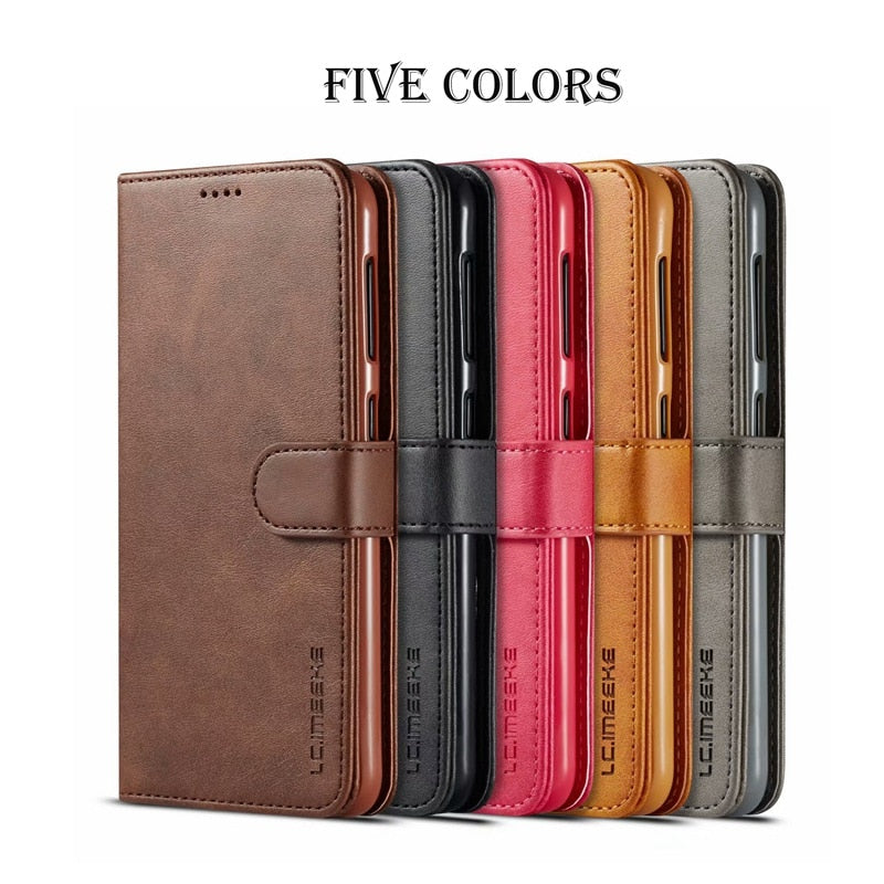 Leather Samsung Galaxy A40-90 Flip Case