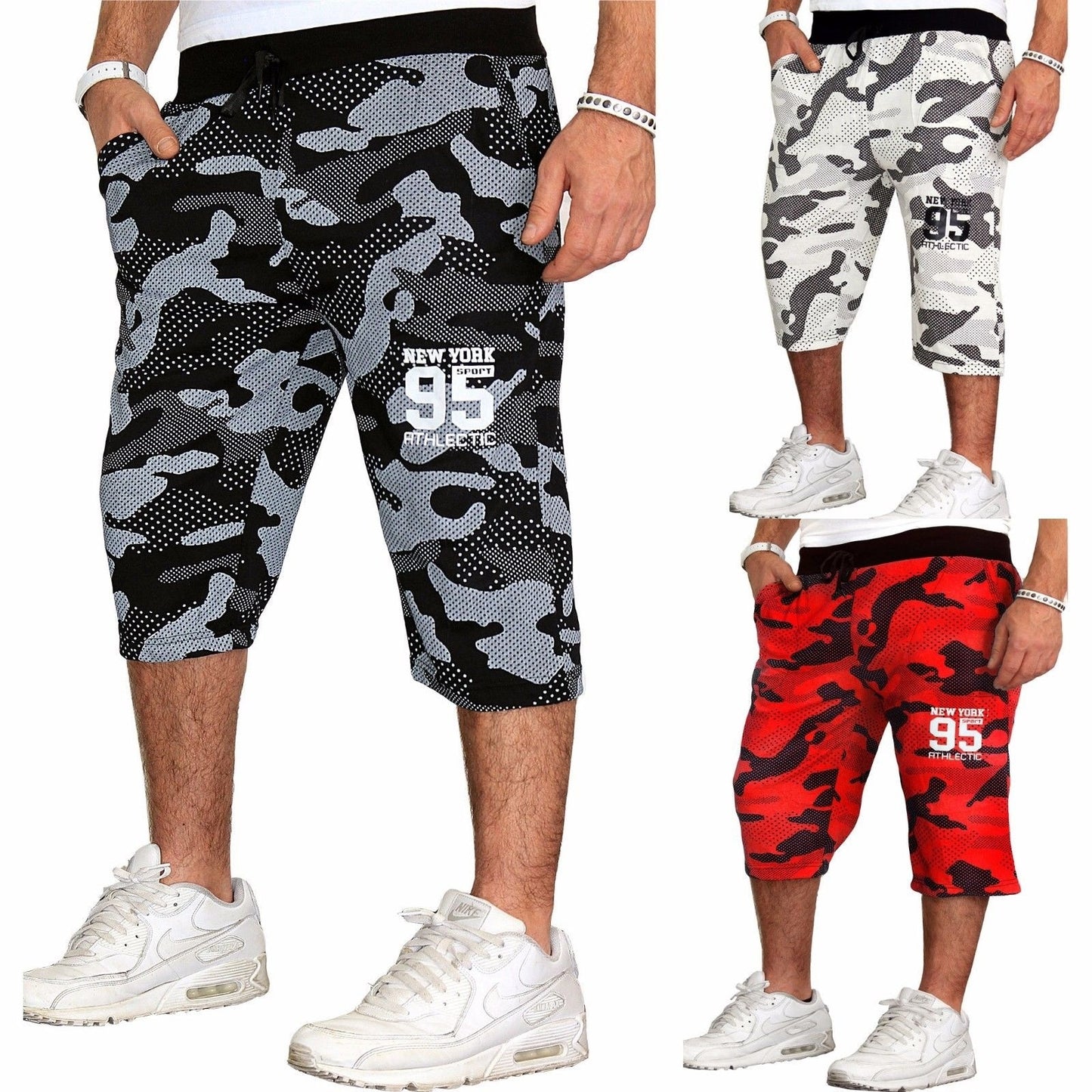 Camoflague Sweat Shorts
