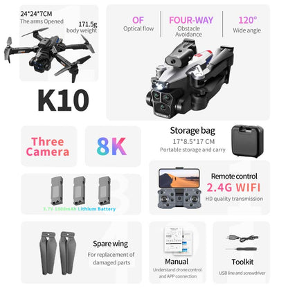 KBDFA K10 Max Drone