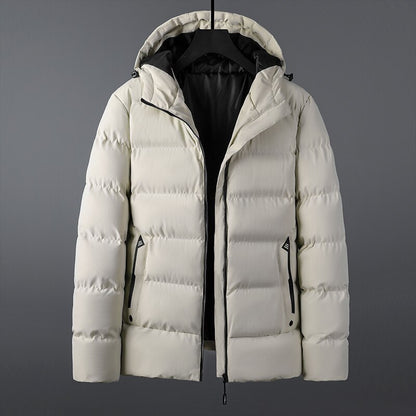 Mens Warm Hooded Parka