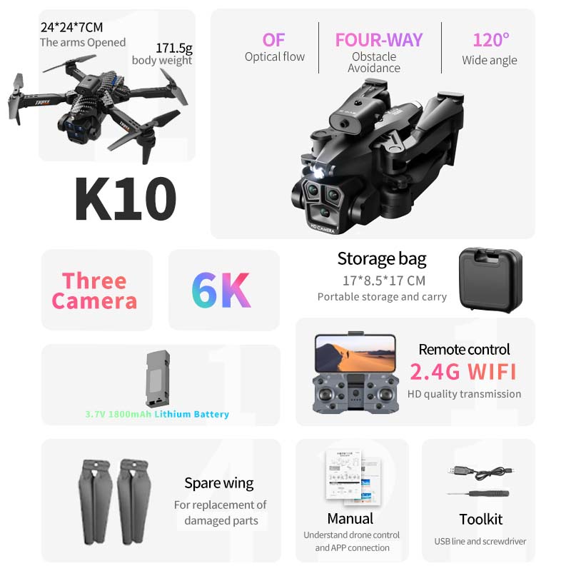 KBDFA K10 Max Drone