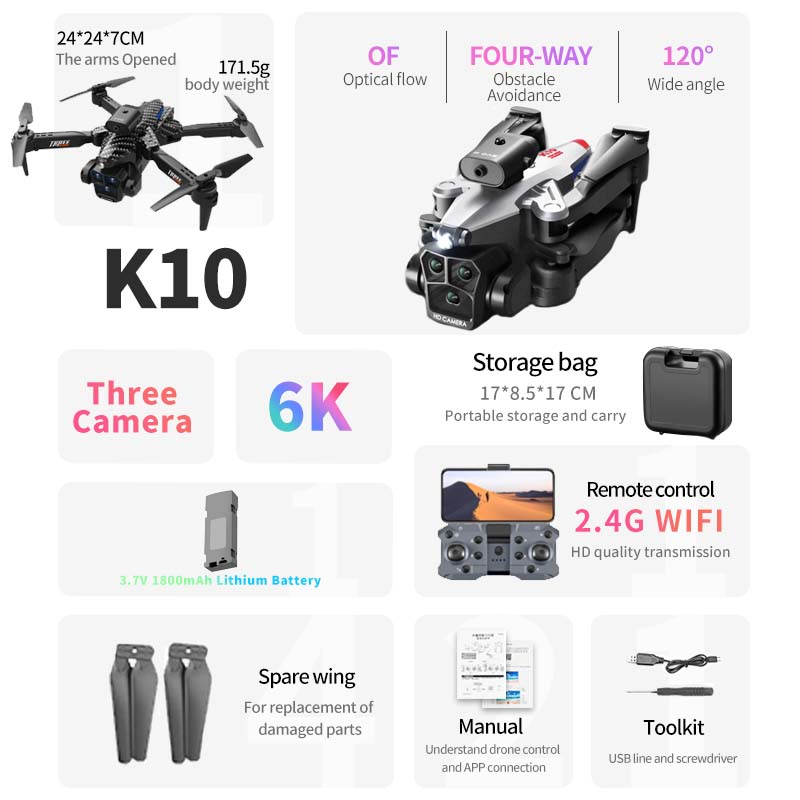 KBDFA K10 Max Drone