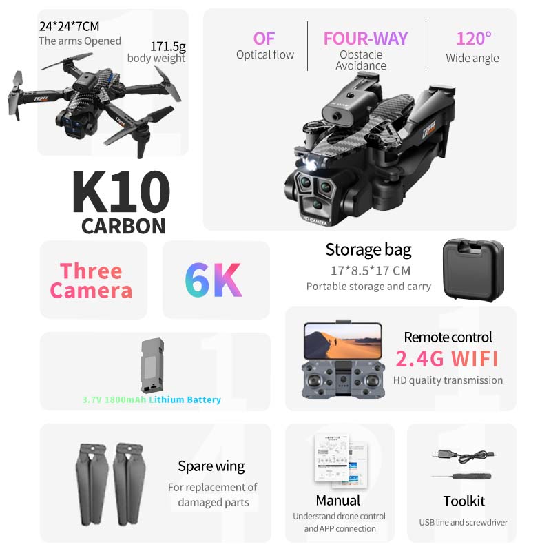 KBDFA K10 Max Drone