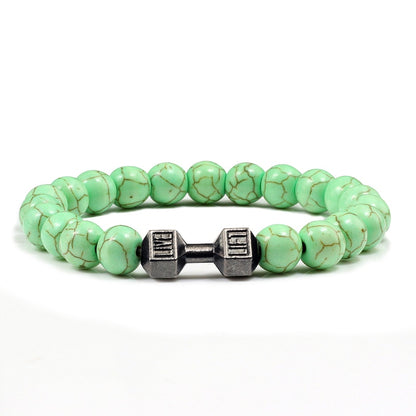 Natural Stone Beaded Bracelet
