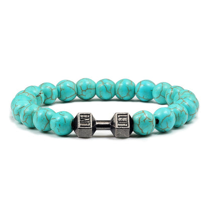 Natural Stone Beaded Bracelet