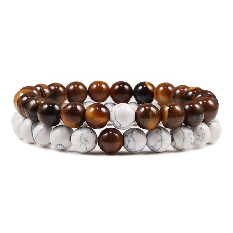 Lava Stone Beaded Bracelet