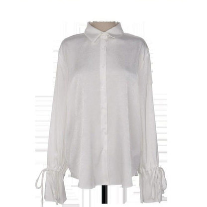 Flare Sleeve Lace Blouse