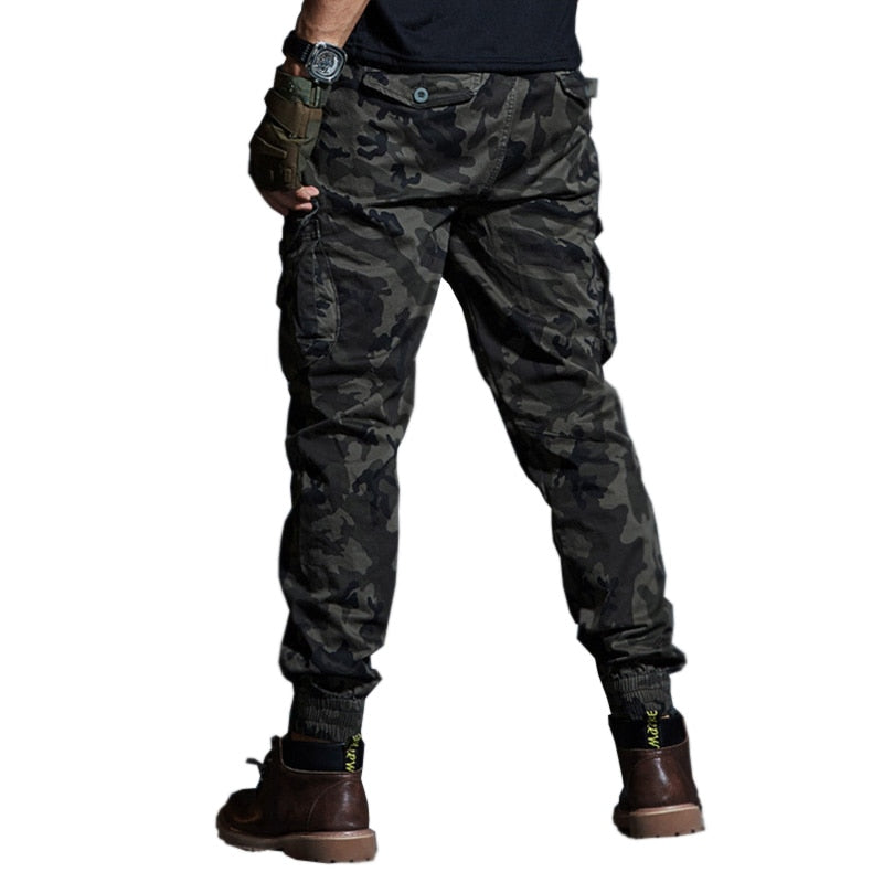 Casual Khaki Military Pants