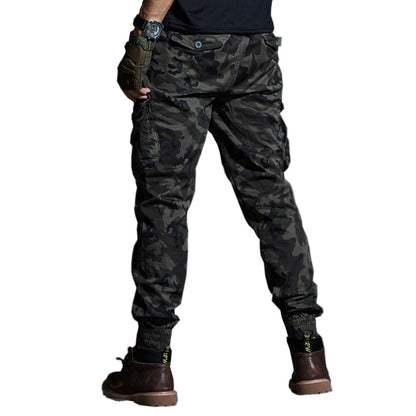 Casual Khaki Military Pants