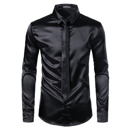 RS Silver Silk Shirt