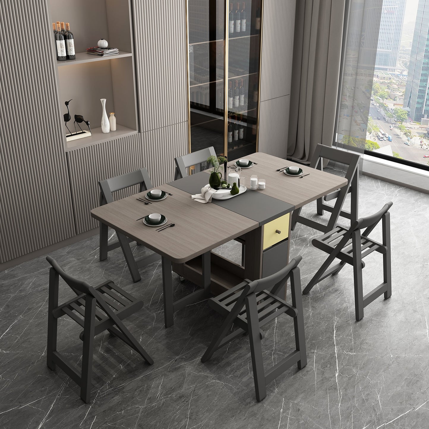 RAMA Folding Dining Table