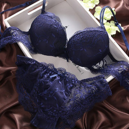 European Lace Bra Set