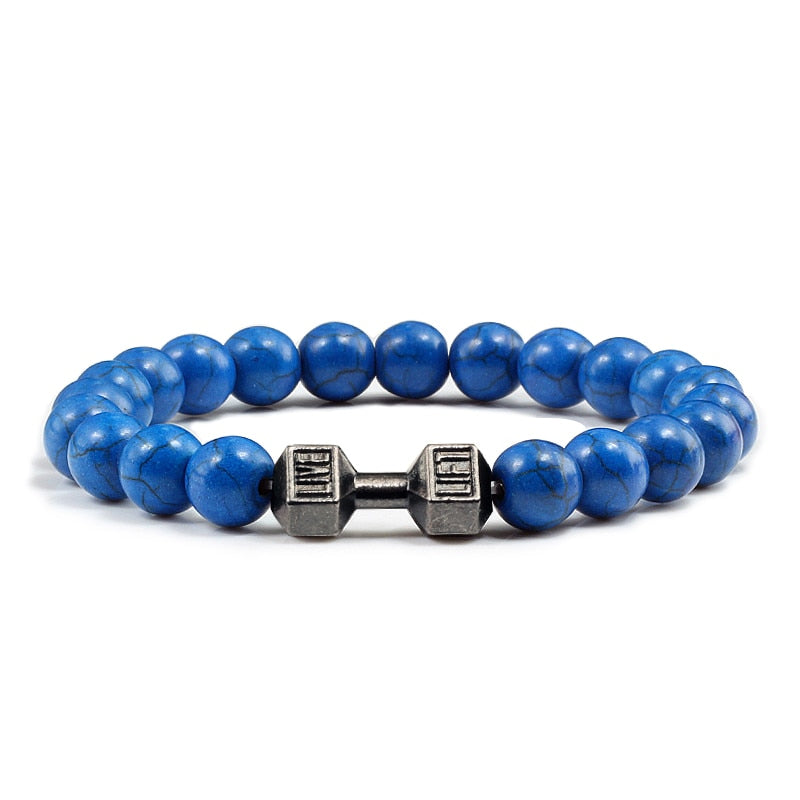 Natural Stone Beaded Bracelet