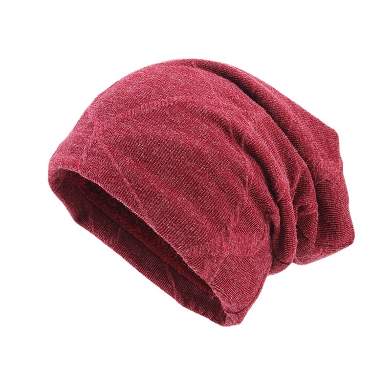 Double Fabric Slouch Skullie