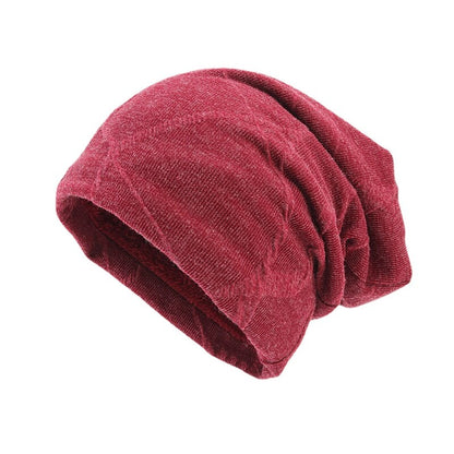 Double Fabric Slouch Skullie