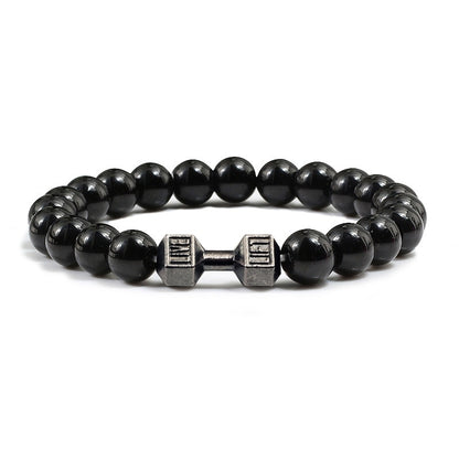 Natural Stone Beaded Bracelet