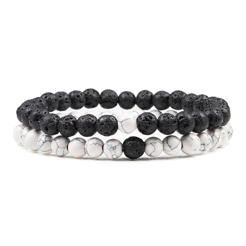 Lava Stone Beaded Bracelet